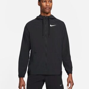 Nike Men's Black Windbreaker Jacket